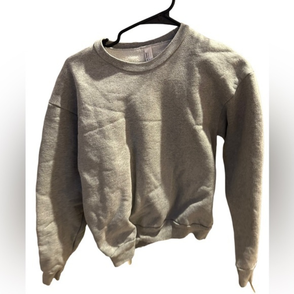 American Apparel Gray Small Crew Neck